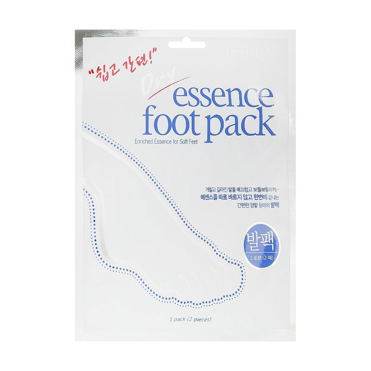 Маска-шкарпетки для ніг Petitfee &amp; Koelf Dry Essence Foot Pack, 14 г